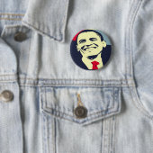Barack Obama Ronde Button 5,7 Cm (In situ)