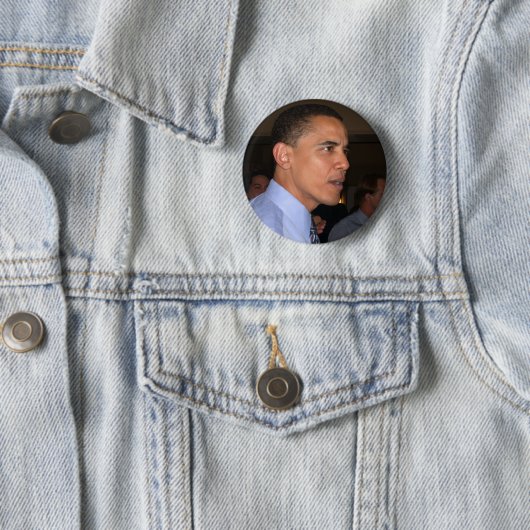 Barack Obama Ronde Button 5,7 Cm (In situ)
