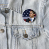 Barack Obama Ronde Button 5,7 Cm (In situ)
