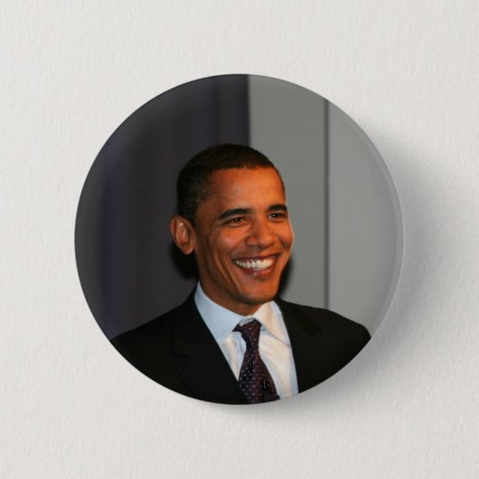 Barack Obama Ronde Button 5,7 Cm (Voorkant)
