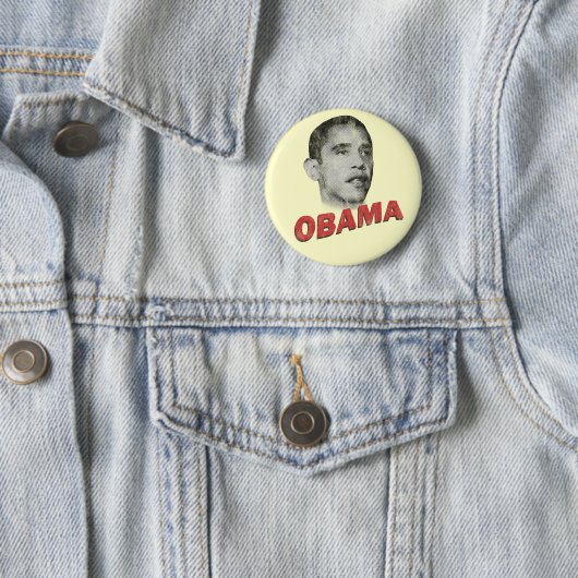 Barack Obama Ronde Button 5,7 Cm (In situ)