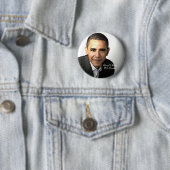 Barack Obama Ronde Button 5,7 Cm (In situ)
