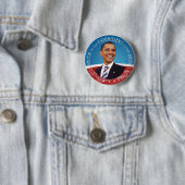 Barack Obama Ronde Button 5,7 Cm (In situ)