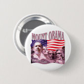 Barack Obama Ronde Button 5,7 Cm (Voorkant /achterkant)