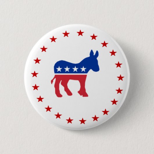 Barack Obama Ronde Button 5,7 Cm (Voorkant)