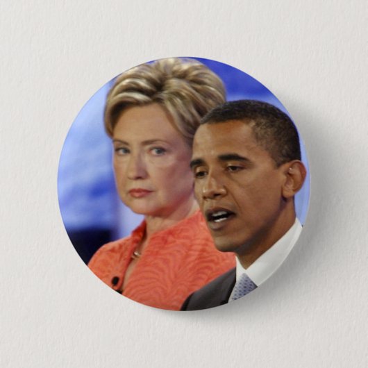 Barack Obama Ronde Button 5,7 Cm (Voorkant)