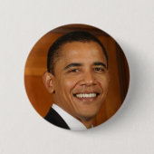 Barack Obama Ronde Button 5,7 Cm (Voorkant)