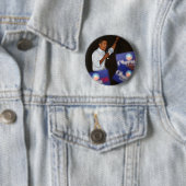 Barack Obama Ronde Button 5,7 Cm (In situ)