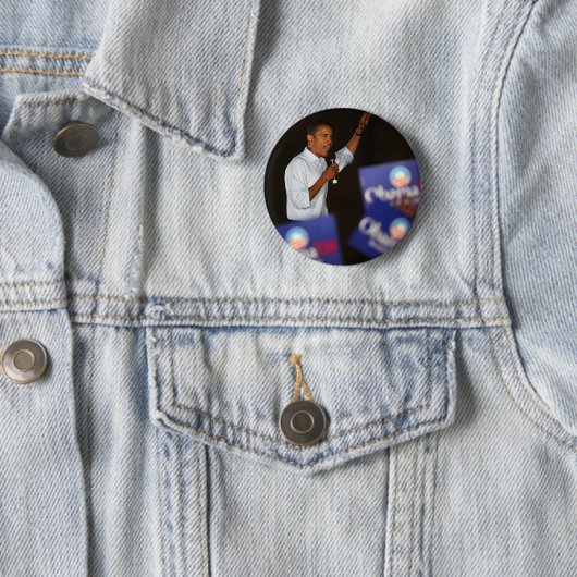Barack Obama Ronde Button 5,7 Cm (In situ)