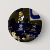 Barack Obama Ronde Button 5,7 Cm (Voorkant)
