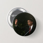 Barack Obama Ronde Button 5,7 Cm (Voorkant /achterkant)