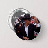 Barack Obama Ronde Button 5,7 Cm (Voorkant /achterkant)