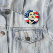 Barack Obama Ronde Button 5,7 Cm (In situ)