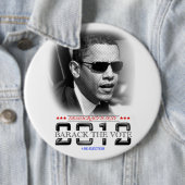 Barack Obama Ronde Button 6,0 Cm (In situ)