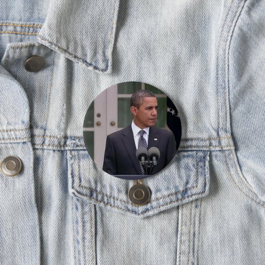 Barack Obama Ronde Button 7,6 Cm (In situ)