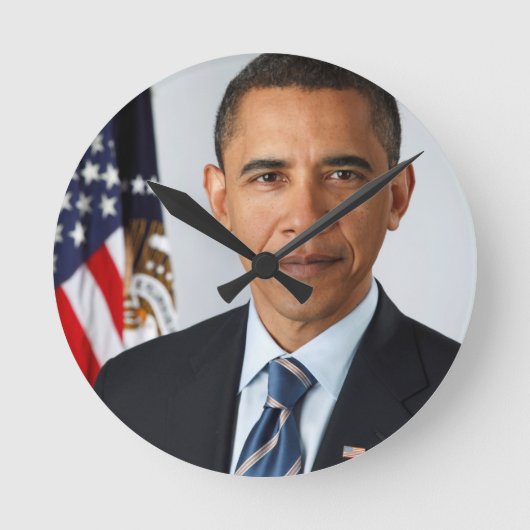 Barack Obama Ronde Klok (Voorkant)