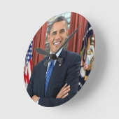 Barack Obama Ronde Klok (Hoek)