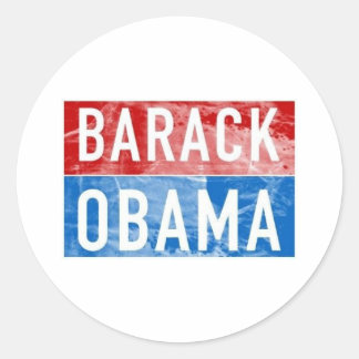 Barack Obama Ronde Sticker