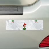 barack obama santa bumpersticker (Op auto)