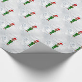 barack obama santa cadeaupapier (Hoek)
