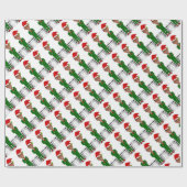 barack obama santa claus cadeaupapier (Vlak)