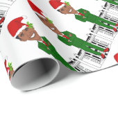 barack obama santa claus cadeaupapier (Rol Hoek)