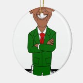 barack obama santa claus keramisch ornament (Links)