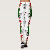 barack obama santa claus leggings (Achterkant)