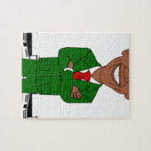 barack obama santa claus legpuzzel (Horizontaal)