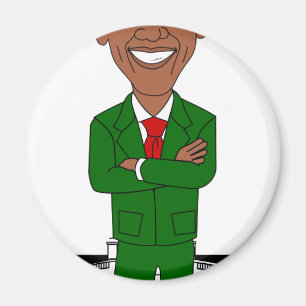 barack obama santa claus magneet