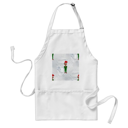 barack obama santa standaard schort (Voorkant)