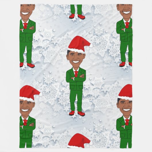 barack obama santas deken (Voorkant)