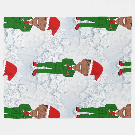 barack obama santas deken (Voorkant (Horizontaal))