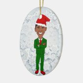 barack obama santas keramisch ornament (Links)