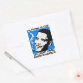 Barack Obama Satire / Parodie Sticker (Envelop)