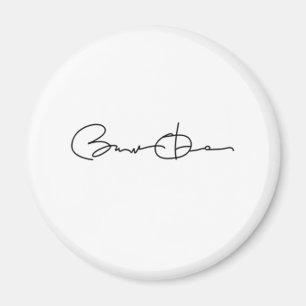 Barack Obama Signature Series (zwart) Magneet