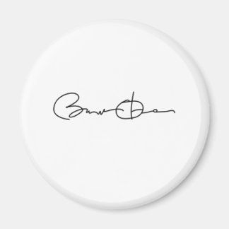Barack Obama Signature Series (zwart) Magneet