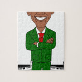 barack obama sint klaas legpuzzel (Verticaal)