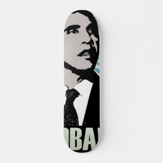 Barack Obama Skateboard (Voorkant)