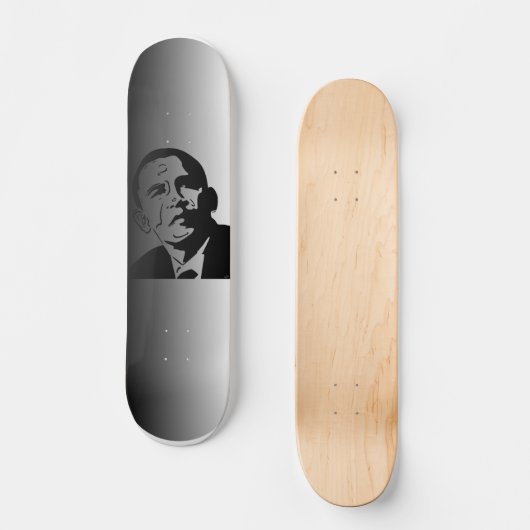 Barack Obama Skateboard (Voorkant)
