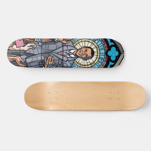 Barack Obama Skateboard Decreet #1 (Horizontaal)