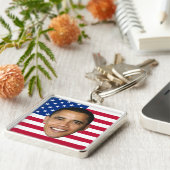 Barack Obama Sleutelhanger (Zijkant)