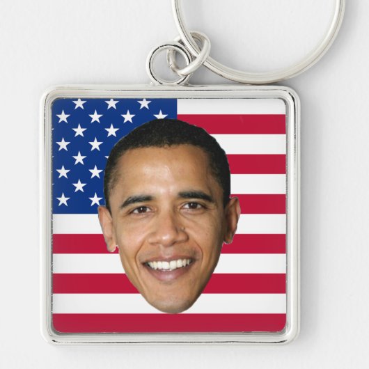 Barack Obama Sleutelhanger (Voorkant)