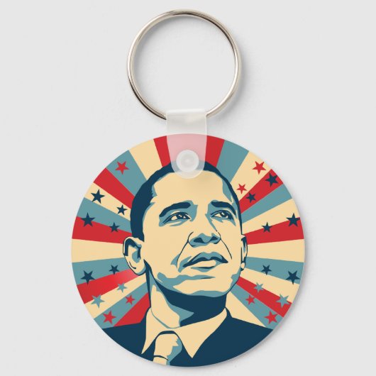 Barack Obama Sleutelhanger (Voorkant)