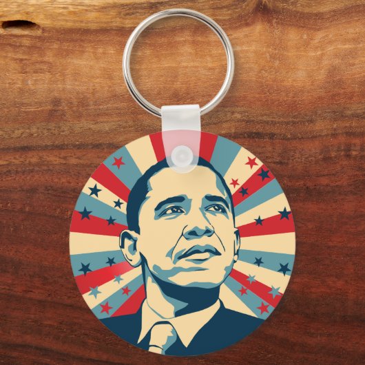 Barack Obama Sleutelhanger (Voorkant)