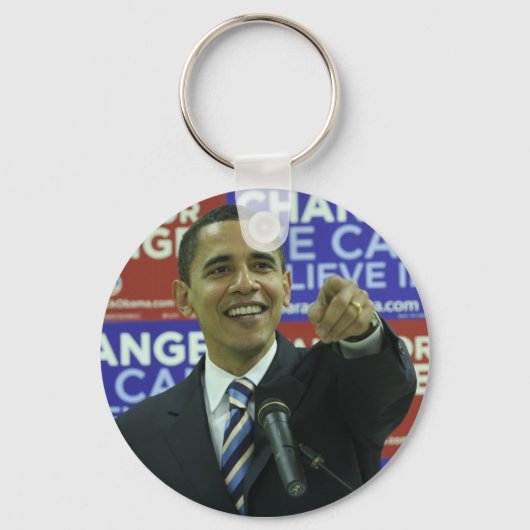 Barack Obama Sleutelhanger (Voorkant)