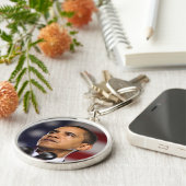 Barack Obama Sleutelhanger (Zijkant)