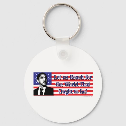 Barack Obama Sleutelhanger (Voorkant)