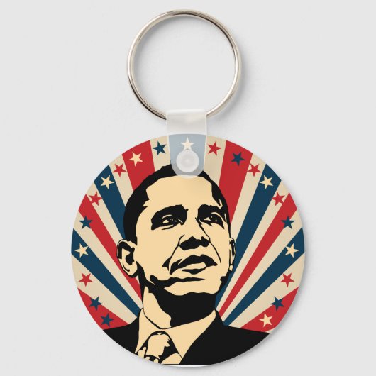 Barack Obama Sleutelhanger (Voorkant)