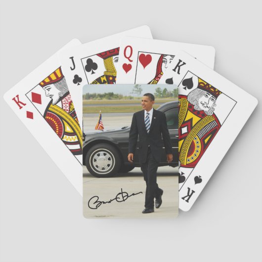 Barack Obama Speelkaarten (Achterkant)